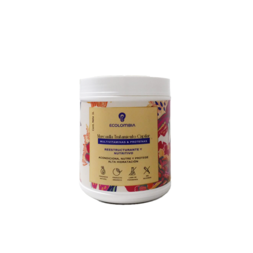 MASCARILLA MULTIVITAMINAS Y PROTEINAS 1L